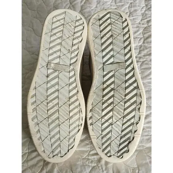 Steve Madden Mens Jayes Tennis Shoes Size 8.5 Grey And White - Picture 7 of 7